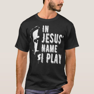 Ich spiele Christlichen Athleten und Musiker T-Shirt