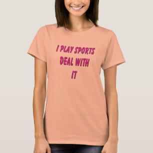 Ich spiele damit Sport T-Shirt