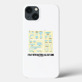 Ich spiele den ganzen Tag lang mit Bakterien, lang Case-Mate iPhone Hülle
