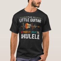 Ich spiele ein wenig Gitarre, aber meistens lustig