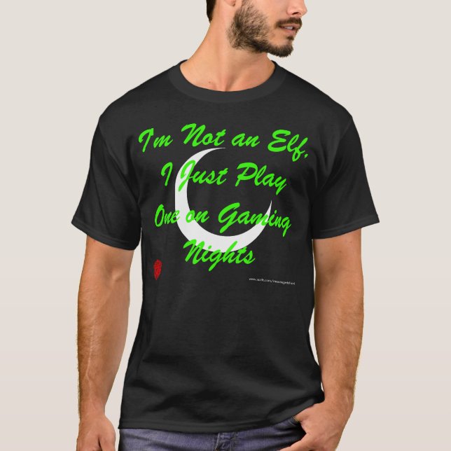 Ich spiele einen Elf T-Shirt (Vorderseite)