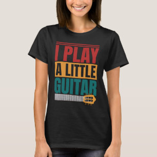 Ich spiele einen kleinen Guitar Ukulele Player Mus T-Shirt