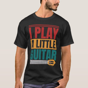 Ich spiele einen kleinen Guitar Ukulele Player Mus T-Shirt