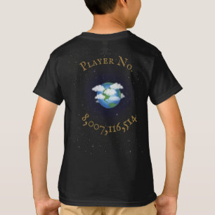 "Ich spiele für Team Earth" Weltbevölkerung T-Shirt