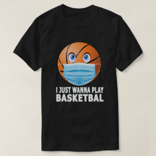 Ich spiele gerade Basketball Funny Fask T-Shirt