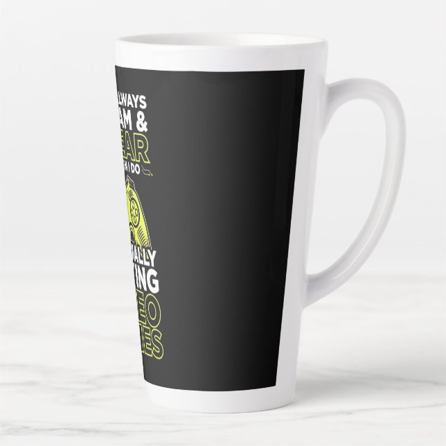 Ich spiele gewöhnlich Videospiele Milchtasse (Rechts)