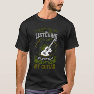 Ich spiele Gitarre bei meinem Gitarrenspiel T-Shirt