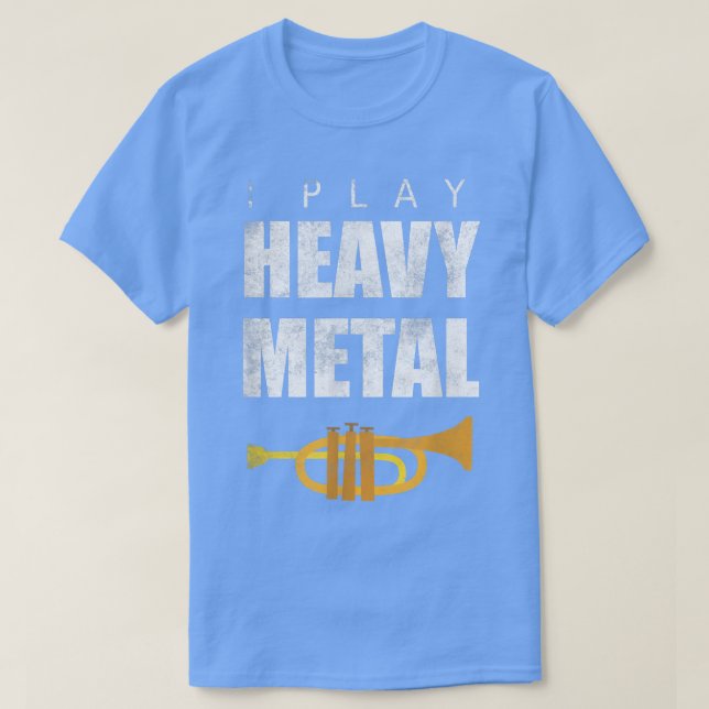 Ich spiele Heavy Metal Funny T Hard Rock Music Ges T-Shirt (Design vorne)