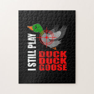 Ich Spiele Immer Noch Duck Duck Goose Lustige Ente Puzzle