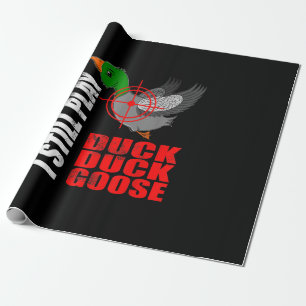 Ich spiele immer noch Entenente Gänse Funny Duck J Geschenkpapier