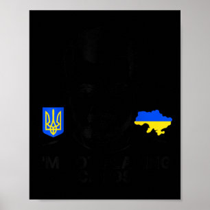 Ich spiele keine Karten für Zelensky Trump-Unterst Poster