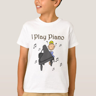Ich spiele Klavier T - Shirt und Geschenke