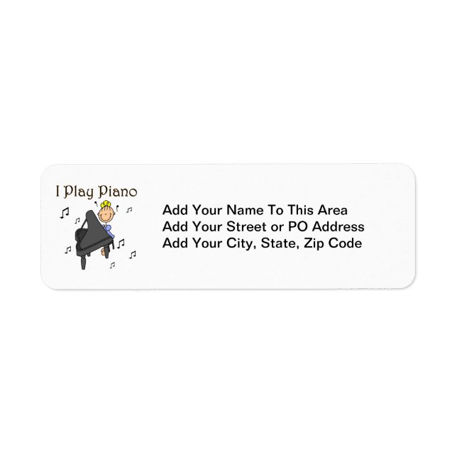 Ich spiele Klavier T - Shirt und Geschenke (Vorne)