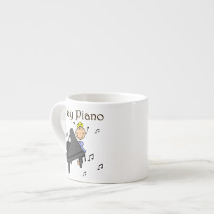 Ich spiele Klavier-T - Shirts und Geschenke Espressotasse