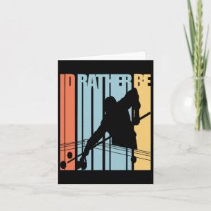 Ich spiele lieber Billard Shirt 8 Ball Pool S Karte