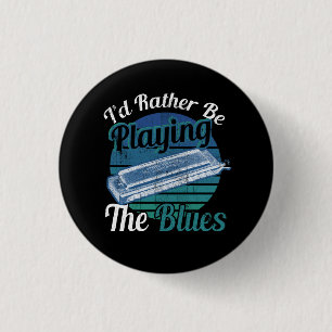 Ich spiele lieber die Blues Harmonica Player Mu Button