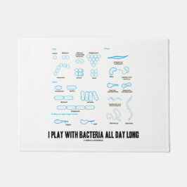 Ich spiele mit Bakterien-den ganzen Tag Fußmatte