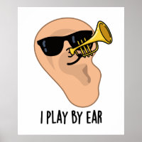 Ich spiele nach Ohren, lustige Musik