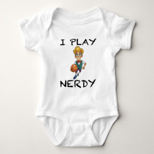 Ich spiele Nerdy Baby Strampler