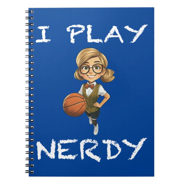 Ich spiele Nerdy Notizblock (Vorderseite)