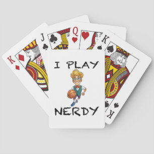 Ich spiele Nerdy Spielkarten