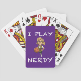 Ich spiele Nerdy Spielkarten