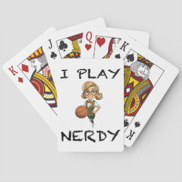 Ich spiele Nerdy Spielkarten