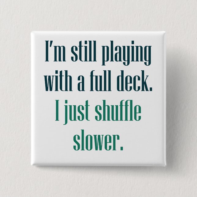 Ich spiele noch mit einer vollen Plattform Button (Vorderseite)