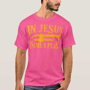 Ich spiele Trompete, um Band in Jesus zu heiraten T-Shirt