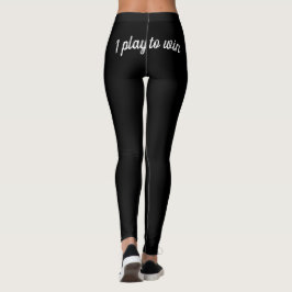 Ich spiele, um zu gewinnen Wählen Sie FARBGaming S Leggings