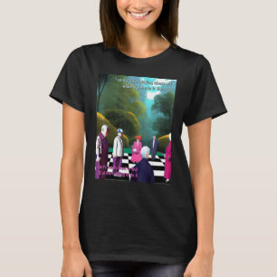 Ich spiele wirklich mit älteren Menschen Schach Li T-Shirt