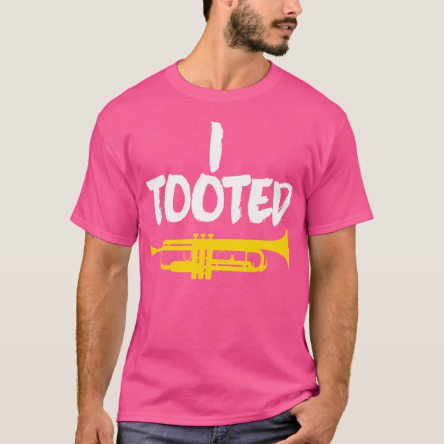 Ich spielte Trumpet T-Shirt (Vorderseite)