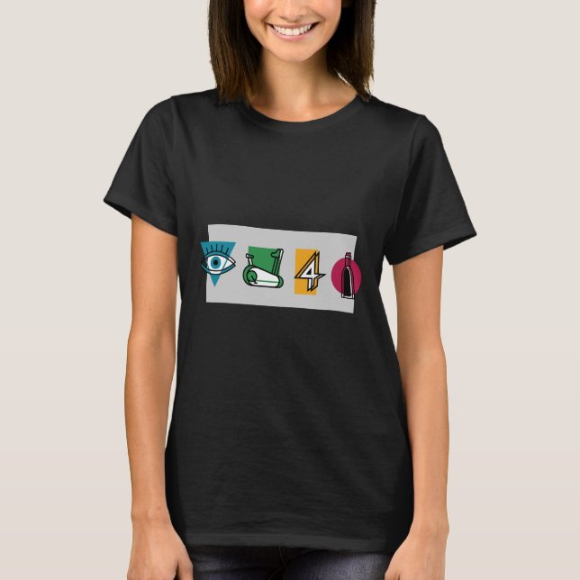 Ich spinne für Wein T-Shirt (Vorderseite)