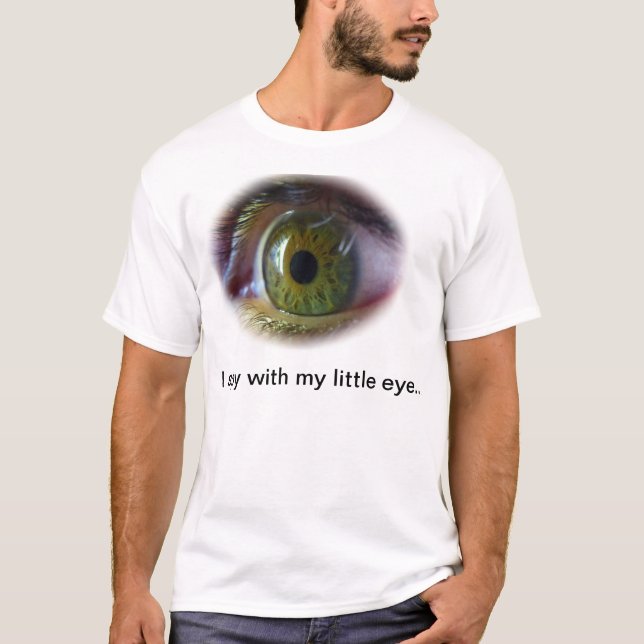 Ich spioniere… aus T-Shirt (Vorderseite)