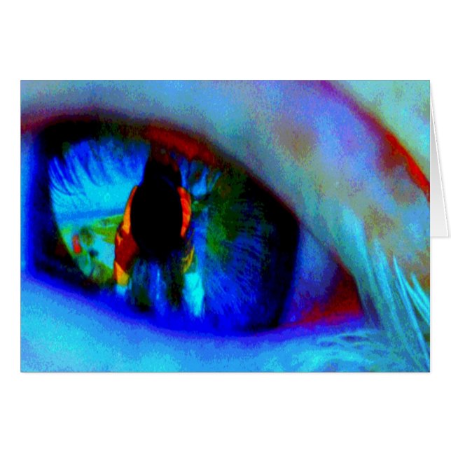 ich spioniere mit meinem kleinen Auge aus (Vorderseite (Horizontal))