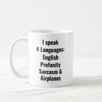 Ich spreche 4 Sprachen, Englisch, Französisch, Sar