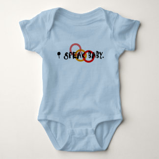ICH SPRECHE BABY STRAMPLER