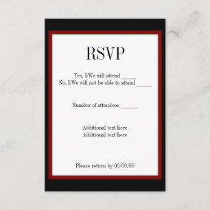 Ich spreche Bubble-UAWG RSVP Karte