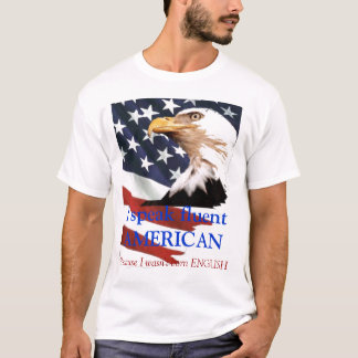 Ich spreche das Shirt der fließenden