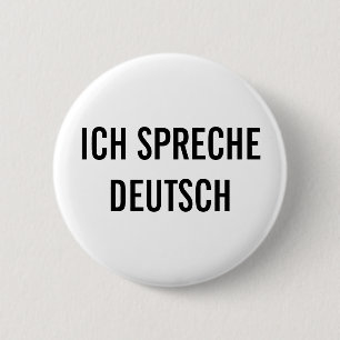 ICH SPRECHE DEUTSCH ICH SPRECHE DEUTSCHE TASTE BUTTON