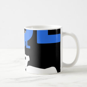 Ich spreche fließend ASL. ASL Hand Sign Language D Kaffeetasse