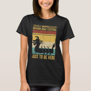 Ich spreche fließend Drachenboot Racing Race Paddl T-Shirt