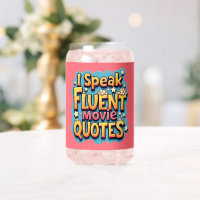 Ich spreche fließend Film Quotes Retro Pop Art