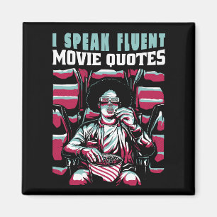 Ich spreche fließend Filmzitate Magnet