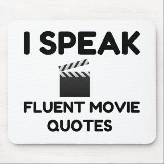 Ich spreche fließend Filmzitate Mousepad