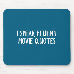 Ich spreche fließend Filmzitate Mousepad