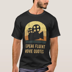 Ich spreche fließend Filmzitate Vintage Lustig Fil T-Shirt