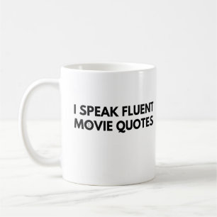 Ich spreche fließend Kinokitonten, Filmliebhaber Kaffeetasse