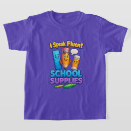 Ich spreche fließend Schulbedarf T-Shirt
