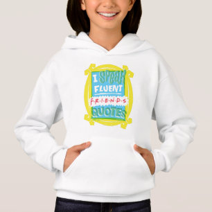 Ich spreche fließende FRIENDS™-Zitate - Peephole Hoodie